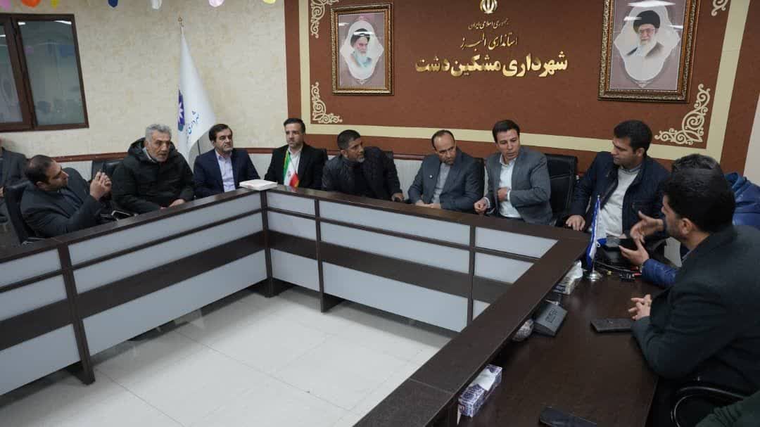 تفاهم اداره کل ورزش البرز، فدراسیون کشتی و شهرداری مشکین دشت‌